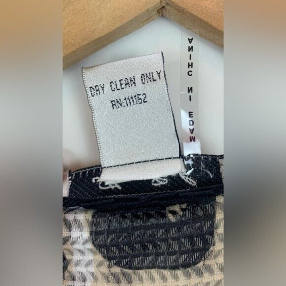 Mona Leah Couture Ladies Mesh Zippered Blouse Cardigan Animal Print Size Medium - Picture 12 of 12